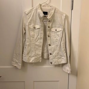 White denim jacket